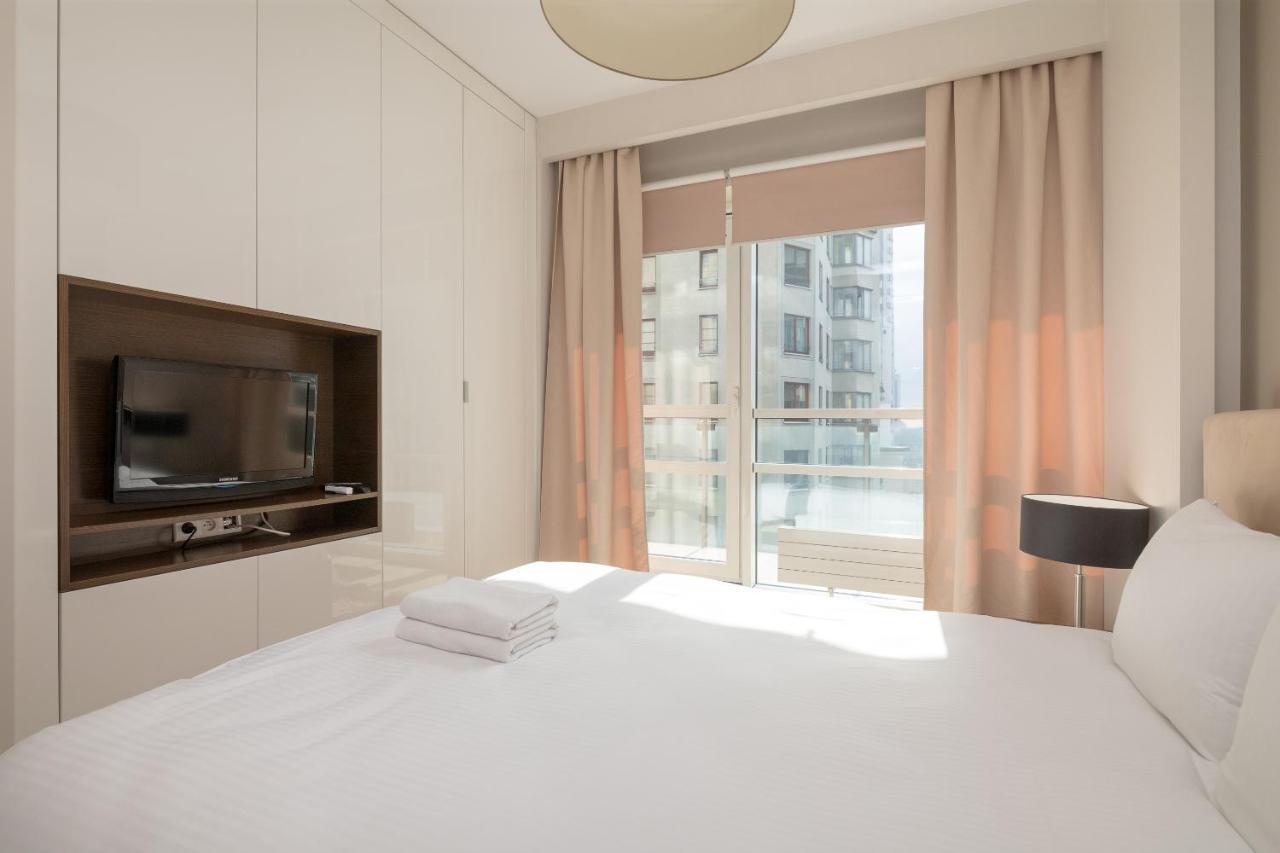 Grzybowska Platinum Apartment Tower A ワルシャワ エクステリア 写真